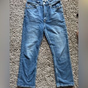 Re/Done 70s Crop Boot Color-MID 70s Jeans size: 27